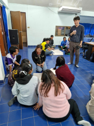 20250114140608(1).jpg - อบรมเชิงปฏิบัติการ “แนวคิดและทักษะวิศวกรสังคม” สำหรับเจ้าหน้าที่มูนิธิศึกษาพัฒนาชนบท ผู้นำคนรุ่นใหม่ในชุมชนท้องถิ่น ครั้งที่ 1 | https://facagri.cmru.ac.th/web