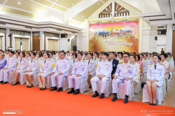 20250119141439(4).jpg - พิธีถวายราชสักการะเนื่องในวันพ่อขุนรามคำแหงมหาราช ประจำปี 2568 และพิธีรับพระราชทาน “พระพุทธสิรินธรเทพรัตน์มงคลภูวดลสันติ” | https://facagri.cmru.ac.th/web