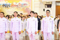 20250119141718(4).jpg - พิธีถวายราชสักการะเนื่องในวันพ่อขุนรามคำแหงมหาราช ประจำปี 2568 และพิธีรับพระราชทาน “พระพุทธสิรินธรเทพรัตน์มงคลภูวดลสันติ” | https://facagri.cmru.ac.th/web