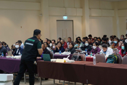 20250122113202(1).jpg - อบรมเชิงปฏิบัติการสร้างการเรียนรู้แบบสหวิชาชีพ (Inter-Professional Education) ผ่านมุมมองและประสบการณ์การป้องกันโรคพิษสุนัขบ้าของวิชาชีพอื่นๆ | https://facagri.cmru.ac.th/web