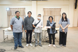 20250122123809(2).jpg - อบรมเชิงปฏิบัติการสร้างการเรียนรู้แบบสหวิชาชีพ (Inter-Professional Education) ผ่านมุมมองและประสบการณ์การป้องกันโรคพิษสุนัขบ้าของวิชาชีพอื่นๆ | https://facagri.cmru.ac.th/web