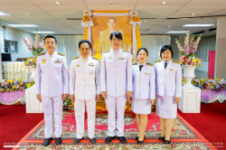 20250214143240(4).jpg - พิธีถวายราชสักการะในหลวงรัชกาล ที่ 9 เนื่องในวันราชภัฏ | https://facagri.cmru.ac.th/web