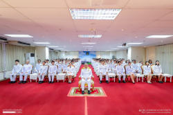 20250214143240.jpg - พิธีถวายราชสักการะในหลวงรัชกาล ที่ 9 เนื่องในวันราชภัฏ | https://facagri.cmru.ac.th/web