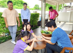 20250502111932.jpg - สระเกล้าน้ำดำหัวอาจารย์อาวุโสประจำคณะ | https://facagri.cmru.ac.th/web