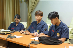 20250707101805.jpg - อบรมให้ความรู้แก่นักศึกษาพบปะแลกเปลี่ยนเรียนรู้กันระหว่างหลักสูตร | https://facagri.cmru.ac.th/web