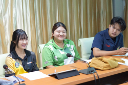 20250707101806.jpg - อบรมให้ความรู้แก่นักศึกษาพบปะแลกเปลี่ยนเรียนรู้กันระหว่างหลักสูตร | https://facagri.cmru.ac.th/web
