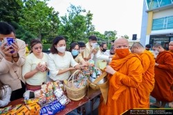 20210813093921.jpg -  พิธีบำเพ็ญกุศลเนื่องในวันคล้ายวันสวรรคต พระบาทสมเด็จพระบรมชนกาธิเบศร มหาภูมิพลอดุลยเดชมหาราช บรมนาถบพิตร | https://facagri.cmru.ac.th/web