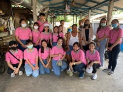 20210816025952.jpg - บริการวิขาการสู่ชุมชน ยกระดับภูปัญญาอาหารพื้นบ้านถั่วเน่า การทำกะปิเจ การทำถั่วนัดโต๊ะจากดินสู่ดาว | https://facagri.cmru.ac.th/web