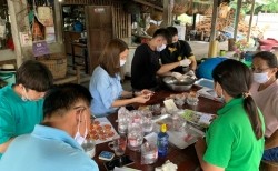 20210816025955(3).jpg - บริการวิขาการสู่ชุมชน ยกระดับภูปัญญาอาหารพื้นบ้านถั่วเน่า การทำกะปิเจ การทำถั่วนัดโต๊ะจากดินสู่ดาว | https://facagri.cmru.ac.th/web