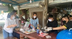 20210816025955.jpg - บริการวิขาการสู่ชุมชน ยกระดับภูปัญญาอาหารพื้นบ้านถั่วเน่า การทำกะปิเจ การทำถั่วนัดโต๊ะจากดินสู่ดาว | https://facagri.cmru.ac.th/web