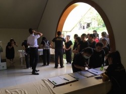 20210816075009(5).jpg - โครงการสวนเกษตรครูน้อย กิจกรรมบรรยายให้ความรู้ เรื่อง การอนุรักษ์ ป่า น้ำ ดิน ป่าสามอย่าง ประโยชน์สี่อย่าง | https://facagri.cmru.ac.th/web