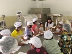 20210816083703.jpg - กิจกรรมแปรรูป ผัดไทย กระทงทองสมุนไพร หมูสวรรค์ และน้ำอันชัญพาสเจอร์ไรซ์ | https://facagri.cmru.ac.th/web