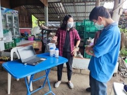 20211019040955(2).jpg - การอบรมเชิงปฏิบัติการเรื่องการเพาะและการยืดอายุการเก็บรักษาต้นอ่อนและผักไมโครกรีน  | https://facagri.cmru.ac.th/web