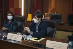20211207083422.jpg - พิธีลงนามบันทึกข้อตกลงความร่วมมือการพัฒนาด้านวิชาการและวิจัยระหว่างวิทยาลัยเกษตรกับเทคโนโลยีลำพูน | https://facagri.cmru.ac.th/web