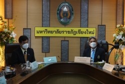 20211207083436.jpg - พิธีลงนามบันทึกข้อตกลงความร่วมมือการพัฒนาด้านวิชาการและวิจัยระหว่างวิทยาลัยเกษตรกับเทคโนโลยีลำพูน | https://facagri.cmru.ac.th/web