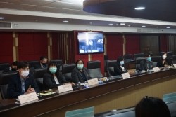 20211207083521.jpg - พิธีลงนามบันทึกข้อตกลงความร่วมมือการพัฒนาด้านวิชาการและวิจัยระหว่างวิทยาลัยเกษตรกับเทคโนโลยีลำพูน | https://facagri.cmru.ac.th/web