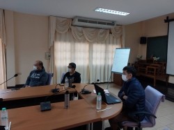 20211222081417.jpg - การประชุมให้คำปรึกษาด้านเกษตรอินทรีย์และการสร้างสิ่งแวดล้อมที่ดีให้กับชุมชนอย่างยั่งยืน เพื่อสร้างอาชีพ พัฒนาผลผลิตและผลิตภัณฑ์ให้กับชุมชน ให้กับบริษัทอิมแพ็คเมืองทองธานี | https://facagri.cmru.ac.th/web
