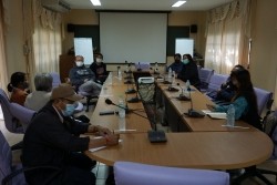 20211222081422.jpg - การประชุมให้คำปรึกษาด้านเกษตรอินทรีย์และการสร้างสิ่งแวดล้อมที่ดีให้กับชุมชนอย่างยั่งยืน เพื่อสร้างอาชีพ พัฒนาผลผลิตและผลิตภัณฑ์ให้กับชุมชน ให้กับบริษัทอิมแพ็คเมืองทองธานี | https://facagri.cmru.ac.th/web