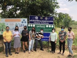 20220316074045.jpg - ศึกษาดูงานวิสาหกิจชุมชนสันมหาพนสมุนไพรอินทรีย์ | https://facagri.cmru.ac.th/web