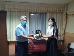 20220408104038(2).jpg - นักศึกษาทุนโครงการความช่วยเหลือแก่ราชอาณาจักรภูฏานด้านการศึกษา เข้าพบผู้บริหาร | https://facagri.cmru.ac.th/web