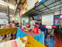 20230123024558(2).jpg - โครงการพัฒนายกระดับสินค้าในโครงการนวัตกรรมสร้างรอยยิ้ม (ข้าวพองไรซ์เบอรี และ ข้าวไรซ์เบอรีผง) ครั้งที่ 2 | https://facagri.cmru.ac.th/web