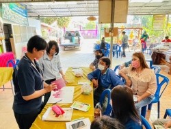 20230123024558(4).jpg - โครงการพัฒนายกระดับสินค้าในโครงการนวัตกรรมสร้างรอยยิ้ม (ข้าวพองไรซ์เบอรี และ ข้าวไรซ์เบอรีผง) ครั้งที่ 2 | https://facagri.cmru.ac.th/web