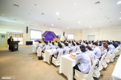 20231228091826(3).jpg - อบรมเชิงปฏิบัติการสร้างการเรียนรู้แบบสหวิชาชีพ การป้องกันโรคพิษสุนัขบ้าของวิชาชีพอื่นๆให้แก่นักศึกษาและประชาชน | https://facagri.cmru.ac.th/web