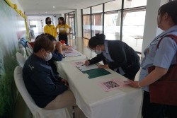 20231228091854.jpg - อบรมเชิงปฏิบัติการสร้างการเรียนรู้แบบสหวิชาชีพ การป้องกันโรคพิษสุนัขบ้าของวิชาชีพอื่นๆให้แก่นักศึกษาและประชาชน | https://facagri.cmru.ac.th/web