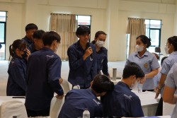 20231228091929.jpg - อบรมเชิงปฏิบัติการสร้างการเรียนรู้แบบสหวิชาชีพ การป้องกันโรคพิษสุนัขบ้าของวิชาชีพอื่นๆให้แก่นักศึกษาและประชาชน | https://facagri.cmru.ac.th/web