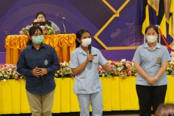20231228092004.jpg - อบรมเชิงปฏิบัติการสร้างการเรียนรู้แบบสหวิชาชีพ การป้องกันโรคพิษสุนัขบ้าของวิชาชีพอื่นๆให้แก่นักศึกษาและประชาชน | https://facagri.cmru.ac.th/web