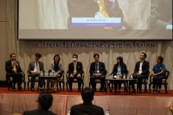 20231228100908.jpg - การจัดนิทรรศการประชุมสัมมนาวิชาการเพื่อสร้างและพัฒนากำลังคนที่มีทักษะและสมรรถนะสูง โครงการผลิตบัณฑิตพันธุ์ใหม่  | https://facagri.cmru.ac.th/web