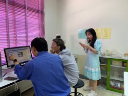 20240106121511.jpg - ทดสอบความกรอบและทำมาตรฐานผลิตภัณฑ์หมูอินทรีย์กระจก | https://facagri.cmru.ac.th/web