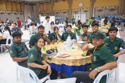 20240209192954.jpg - บรรยากาศงานเลี้ยง การแสดงพิธีปิด มอบรางวัลพิเศษ และการมอบธงเจ้าภาพครั้งต่อไป | https://facagri.cmru.ac.th/web