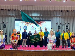 20240209193101.jpg - บรรยากาศงานเลี้ยง การแสดงพิธีปิด มอบรางวัลพิเศษ และการมอบธงเจ้าภาพครั้งต่อไป | https://facagri.cmru.ac.th/web