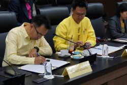 20240311155735.jpg - พิธีลงนามความร่วมมือการเรียนรู้ร่วมกันด้านระบบอาหารในสถานศึกษา ระหว่างมหาวิทยาลัยราชภัฏเชียงใหม่กับเครือข่าย 7 แห่ง | https://facagri.cmru.ac.th/web
