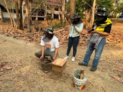 20240318093526.jpg - อบรมการอนุรักษ์ระบบนิเวศเกษตรอินทรีย์ด้วยผึ้งชันโรง | https://facagri.cmru.ac.th/web