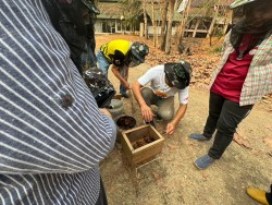 20240318093527(1).jpg - อบรมการอนุรักษ์ระบบนิเวศเกษตรอินทรีย์ด้วยผึ้งชันโรง | https://facagri.cmru.ac.th/web